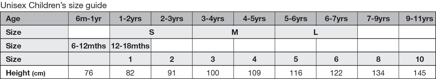 muddlarks waterproof childrens clothing kids waterproof clothes boy clothes size chart