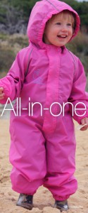 muddlarks® all-in-one kids one piece waterproof suit main shot