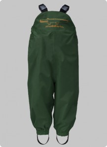 muddlarks® bib-n-brace overalls front green