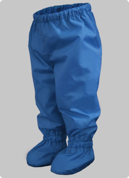 muddlarks® crawler pants front blue