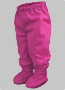 muddlarks® kids crawler pants front pink
